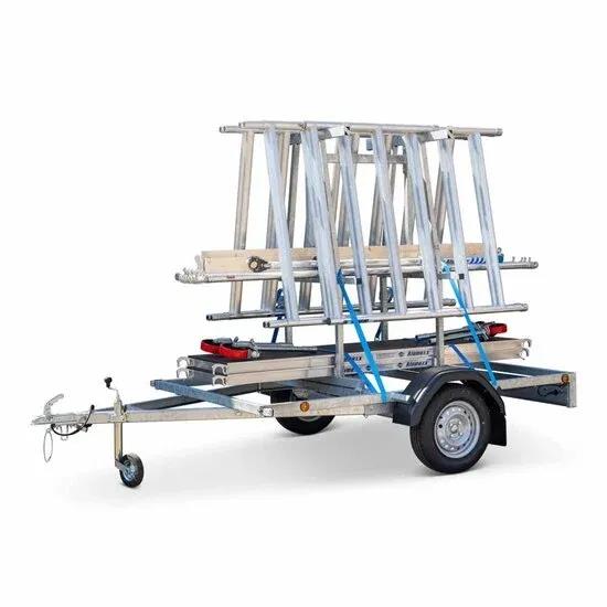 Rolsteiger met steigeraanhanger – Alumexx Budget 6,2 meter